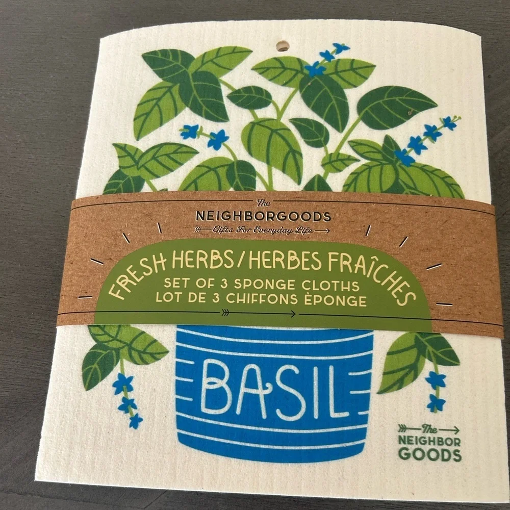 Fresh herbs Cloth Sets (Set of 3)